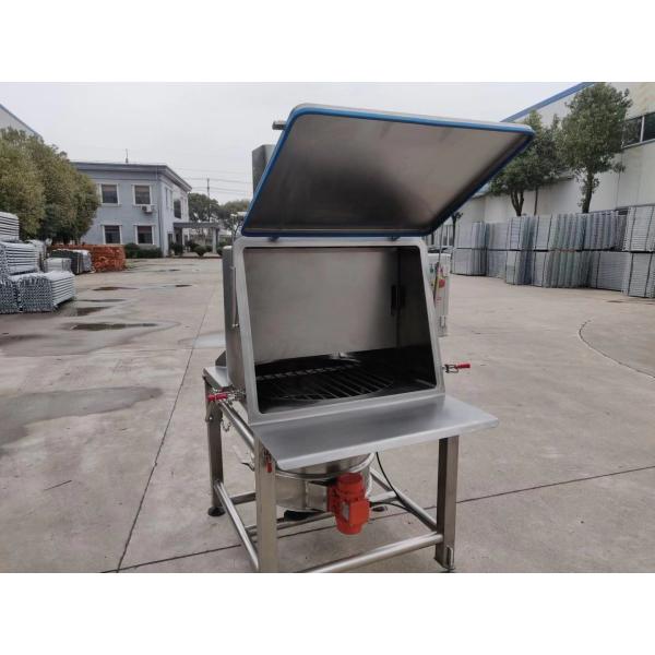 Dust - Free Hopper Screw Conveyor No Dead Area For Vegetable Powder