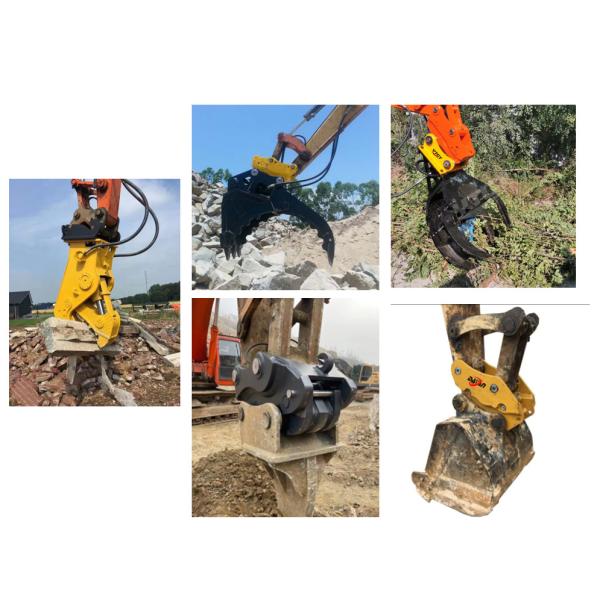 High-quality 450mm Mini Digger Quick Hitch 40kg Hydraulic Quick Hitch Excavator