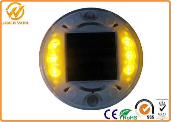 Round Aluminum Solar Reflectors Catseye Road Stud Rainproof Anti - High