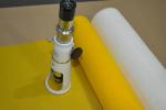 White Mesh Screen Material Polyester Printing Screen 200 Mesh / Inch
