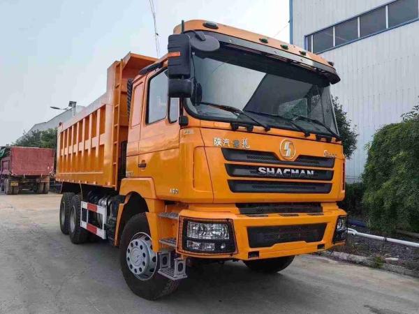 Quality Collision Mitigation System Equipped Dump Truck with MAN 2*9.5T /2*16 T Double-stage Axle for sale