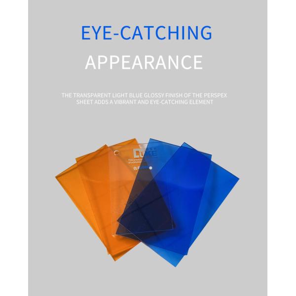 Fluorescent Cast Acrylic Sheet PMMA Panel for Custom LED Light Box Advertising Signs