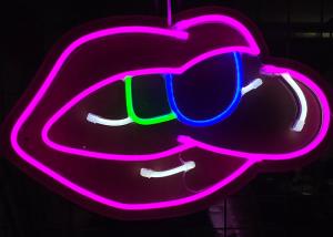 China Custom neon sign fashion trend spectacles store shopping mall magnificent displays of illuminated signs wholesale
