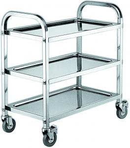 China Restaurant Mobile Bakery Rack Trolley With SS Hot Pot Cart Or Dining Cart wholesale