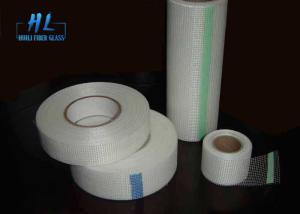 China White Self Adhesive Fiberglass Tape No Bedding Mud Required Drywall Use wholesale