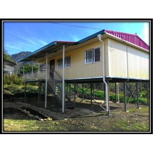 Light Steel Structure Prefabricated House , Prefab Industrial Building With