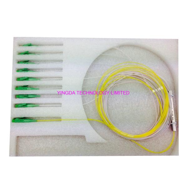 2x8 Blockless Mini Type PLC Splitter In GPON Network 1260 - 1650 nm