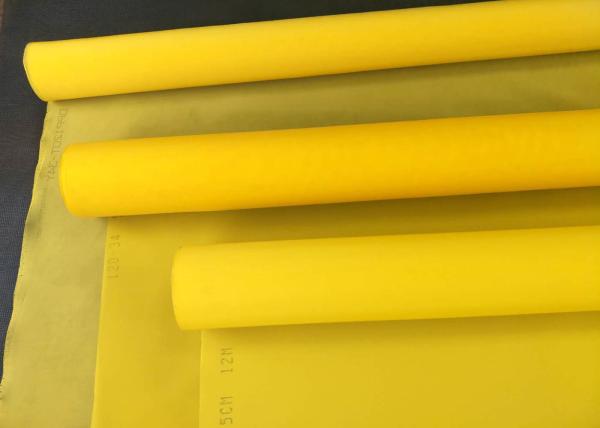 Quality 80 T 200 Mesh 127 MM Polyester Screen Printing Mesh Roll For Glass Printing for sale