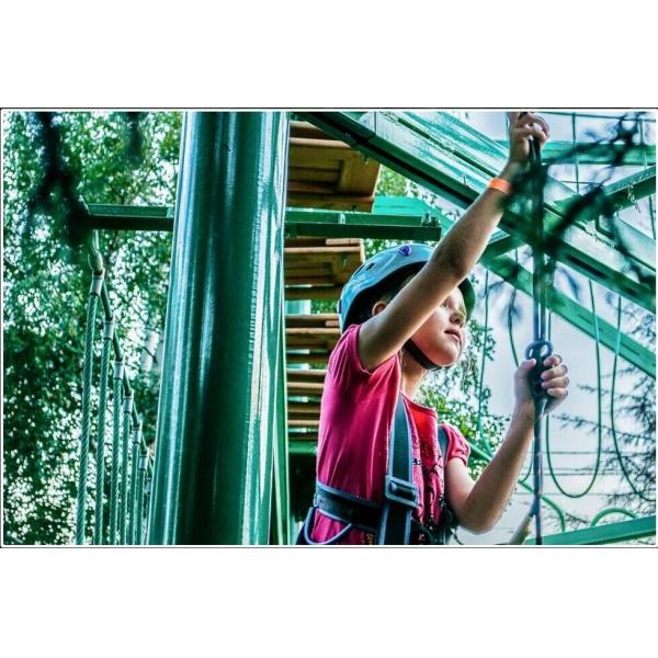 16mm 6 strand PET or PP outdoor combination playground rope for climbing net