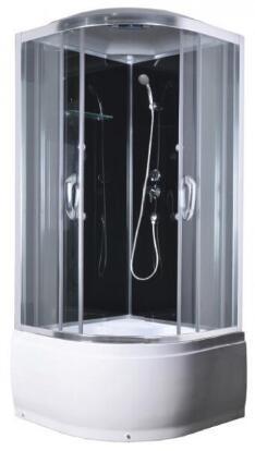 Quality Waterproof Custom Shower Enclosures Modern Colors Shapes 8mm 10mm Temper Glass for sale