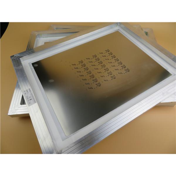 Stainless Steel Shim 0.12mm PCB SMT Stencil 520x420mm Aluminum Fame
