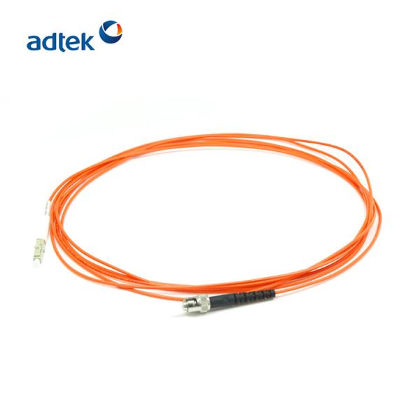 3M PVC / LSZH Multimode Fiber Patch Cord LC/UPC-ST/UPC Simplex