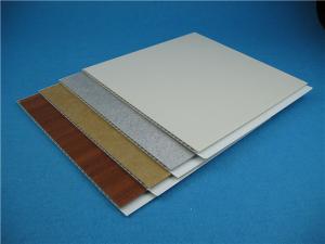 China Interior Acoustical PVC Wall Panels Laminating And Glossy Surface on sale
