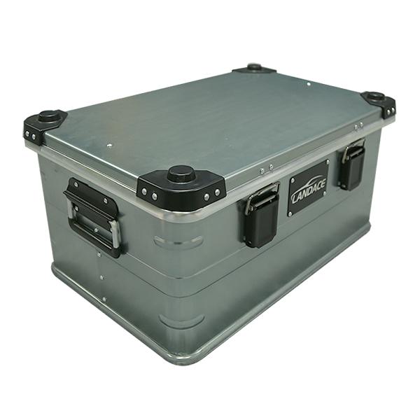 Powder Coated Aluminum Alloy Vintage Glamping Outdoor Camping Storage Box 600*400*300mm