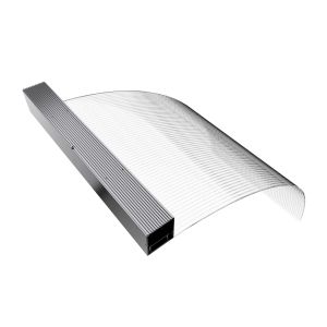 China Crystal Transparant LED Screen Advanced With Dual Functionality wholesale