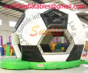 China Football Soccer Inflatable Bouncy Castle For Inflatable Sport Games wholesale