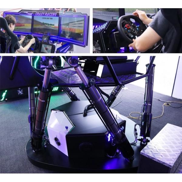 Park Simulation Rides Vr Racing Simulator , Car Motionvr Driving Simulator