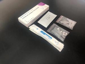 China Novel Coronavirus Swab Test Kit 25pcs Antigen Rapid Test Kit Colloidal Gold on sale