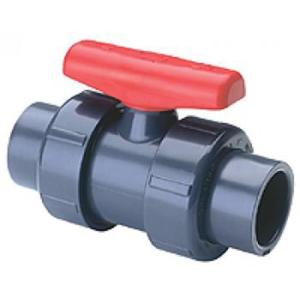China PVC UPVC Pneumatic True Union Ball Valve Multiscene Nontoxic wholesale