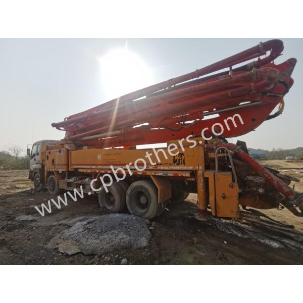 Putzmeister 46m Truck Mounted Concrete Pump Truck Mounted Pump Contractor