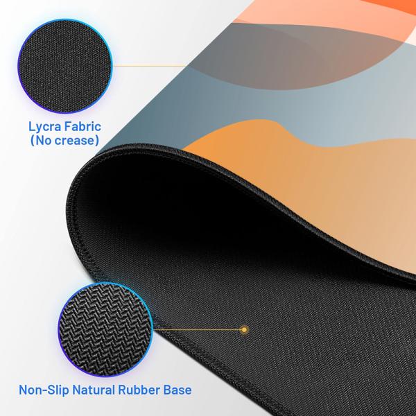 Custom Sublimation Logo XL XXL Large Big Personalised Computer Desk Mat Gaming Mousepad