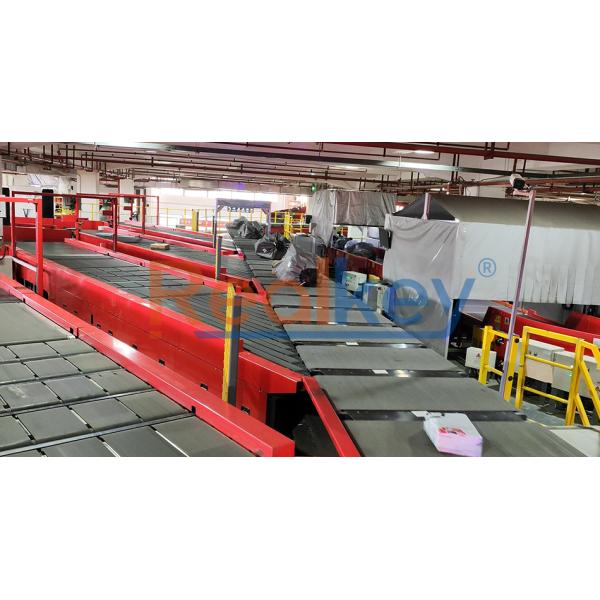 Regional Distribution Centers Parcel Sorting System Crossbelt Sorter High Performance