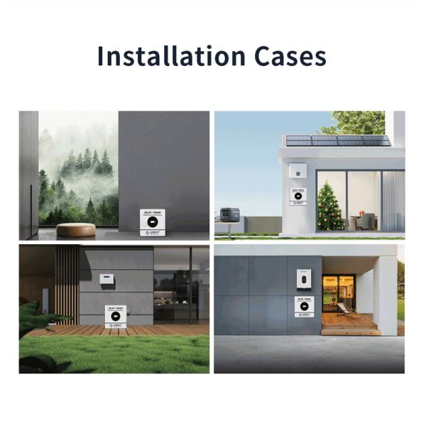 24V 25.6V LiFePO4 Wall Mounted Battery 100Ah Home Solar Energy Storage Battery System