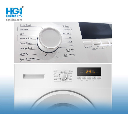 Front Loading Laundry 6kg Washing Machine E Series LED Display