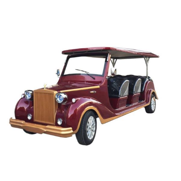 8 Seats Electric Sightseeing Car Shuttle Bus Rail Traction Motor 800kg Weight
