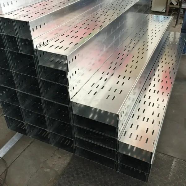 Fire Prevention Galvanized Steel Cable Tray Industrial With Corrosion Resistant Features