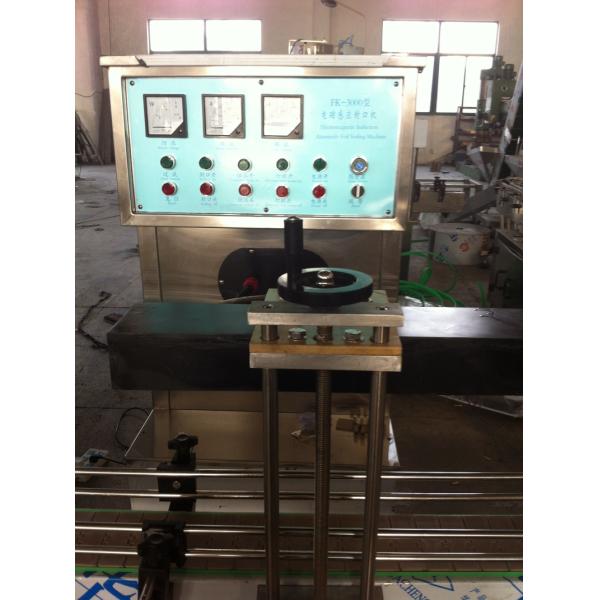Flat Bottle 50mA Aluminum Foil Sealing Machine SUS304 Plastic Jar Sealing Machine