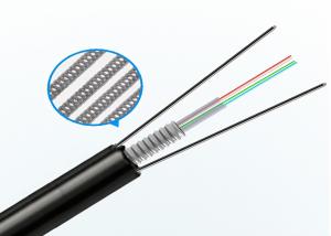 China Telecommunication GYXTW 24 Core Single Mode Outdoor Fiber Optic Cable with Steel Wire Strength Member Steel Tape Armoring wholesale