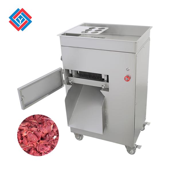 Large Capacity Fresh Meat Cutting Machine Pork Strip Slice Equipment