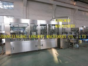 China clear water filling line on sale