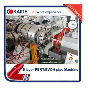 China PERT/EVOH oxygen barrier Pipe Extrusion Line KAIDE factory wholesale