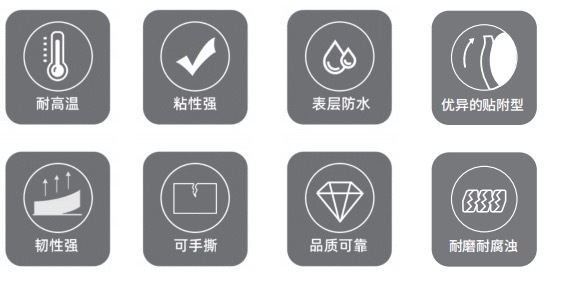 PVC Duct Tape 0.15mm Thick for Pipe Protection