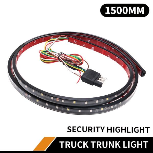 Quality 60" 8000K 360lm LED Car Trunk Tailgate Light Bar White Red for sale