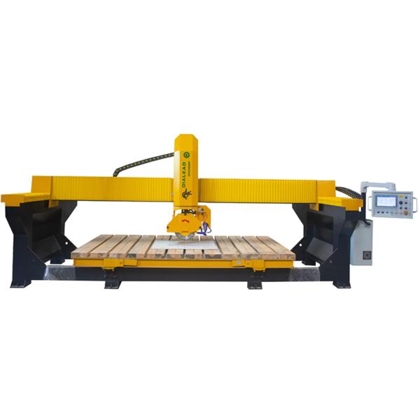 Extra Spindle PLC 4 Axis Stone Bridge Cutting Machine for Countertop Fabrication
