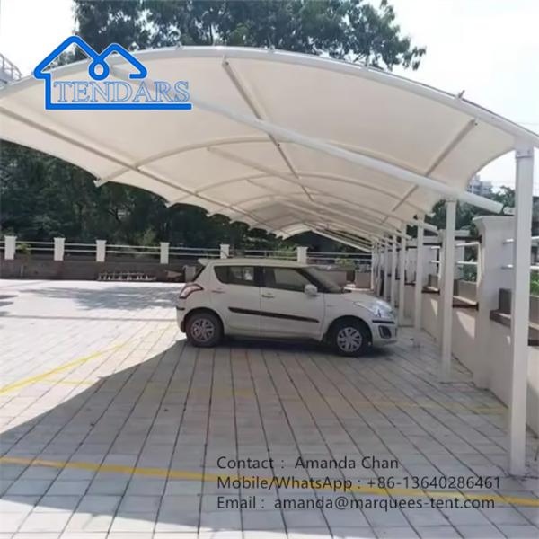 Sail Shade Car Awning Tent Architectural Cantilever Shade Parking Shade