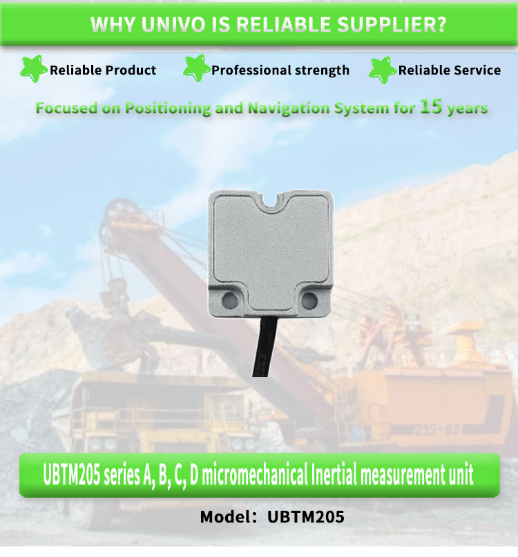 Highly Accurate UBTM205Y UNIVO Antenna Inertial Navigation System with FOG Gyro Sensor