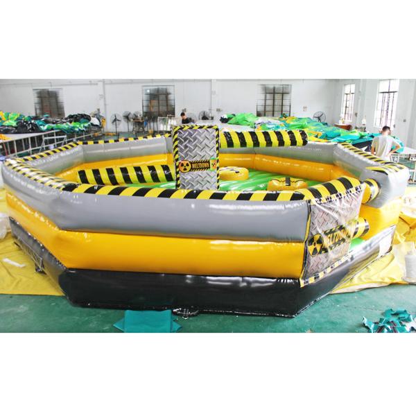 Giant Inflatable Sports Games , Meltdown Obstacle Course For Kids Adults