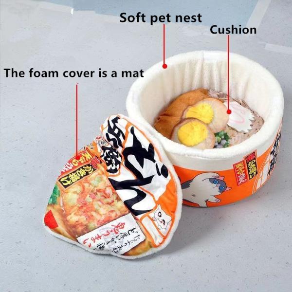 noodle cat bed