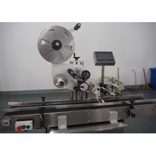 Electric Plane Self Adhesive Labeling Machine , Carton / Can / Bag Labeling Machine