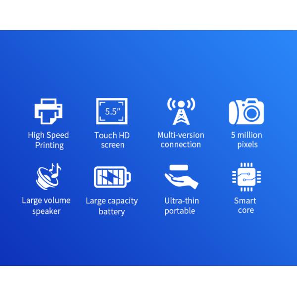 5.5 Inch 4gb Ram+32 Android Handheld Mobile POS Payment Terminal Retail Pos System for Small Business Machine POS Terminal