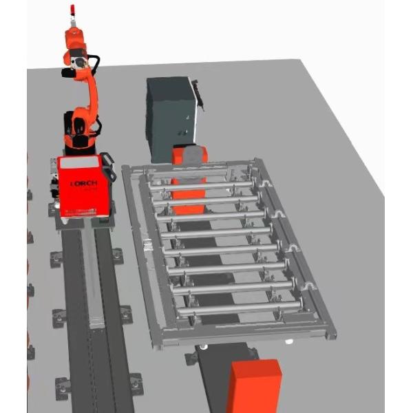 Robot Linear Track 350KG/m Automatic Production Line Mounting Position