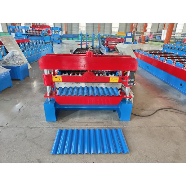 ISO PLC Control Corrugated Iron Roof Sheet Making Machine Cold Galvanizing Line