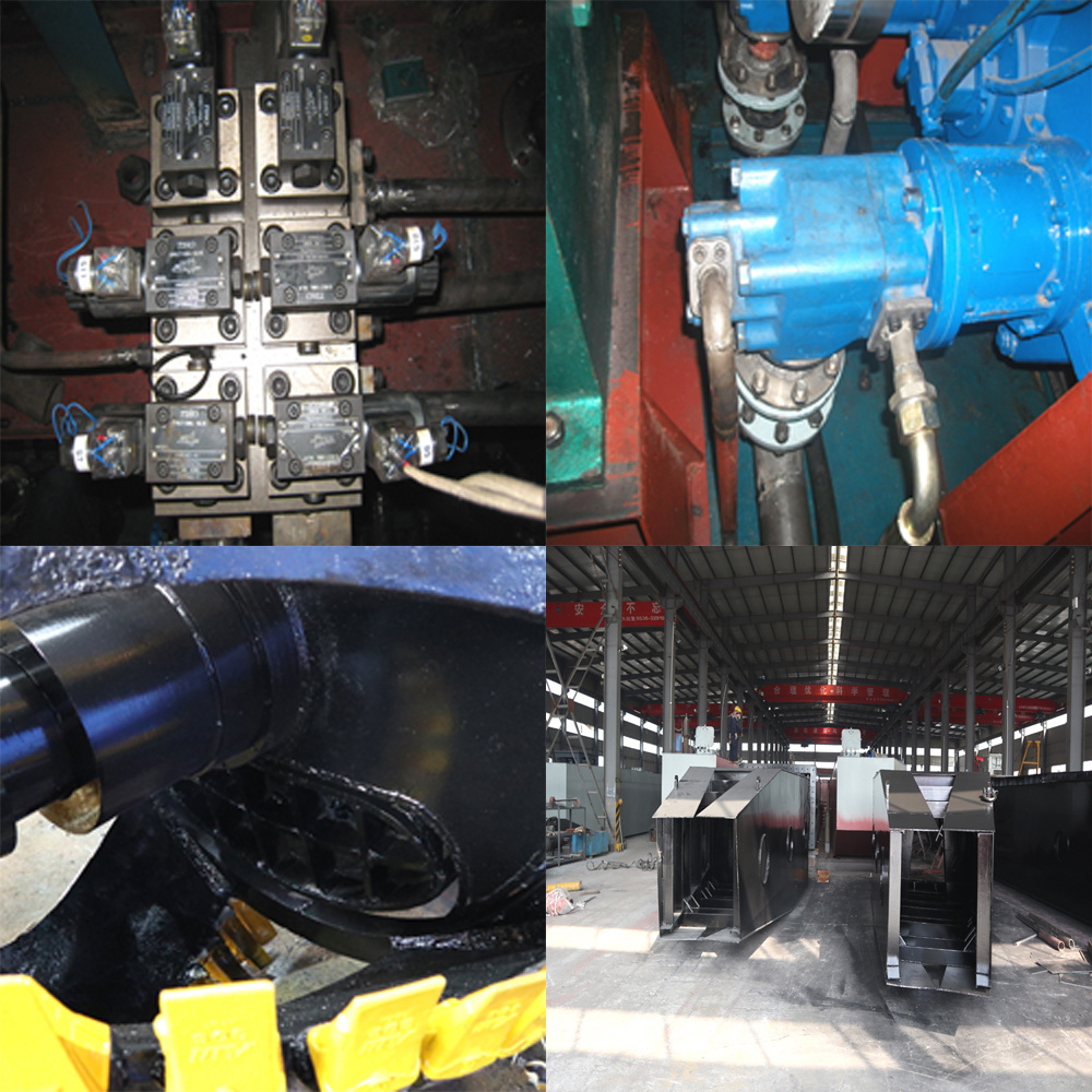 Customized Water Flow 5500m3 hydraulic Diesel Engine Cutter Suction Dredger