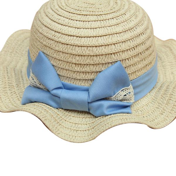 Pantone Color Wide Brim Straw Hat Womens Beach Hats custom logo