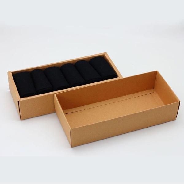 Eco-Friendly Packaging Solution Recyclable Kraft Paper Box for Cosmetics Lipstick Perfume Socks Electrics Headset Phone Case