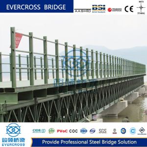 Q 355B Prefabricated Steel Bailey Bridge Economic Steel Concrete Bridge